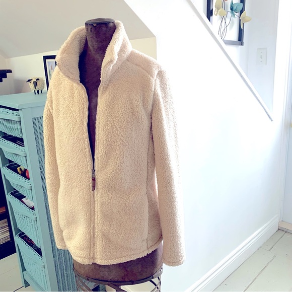 Coudveil Jackets & Blazers - CLOUDVEIL  full zip cream coloured fleece. Size M